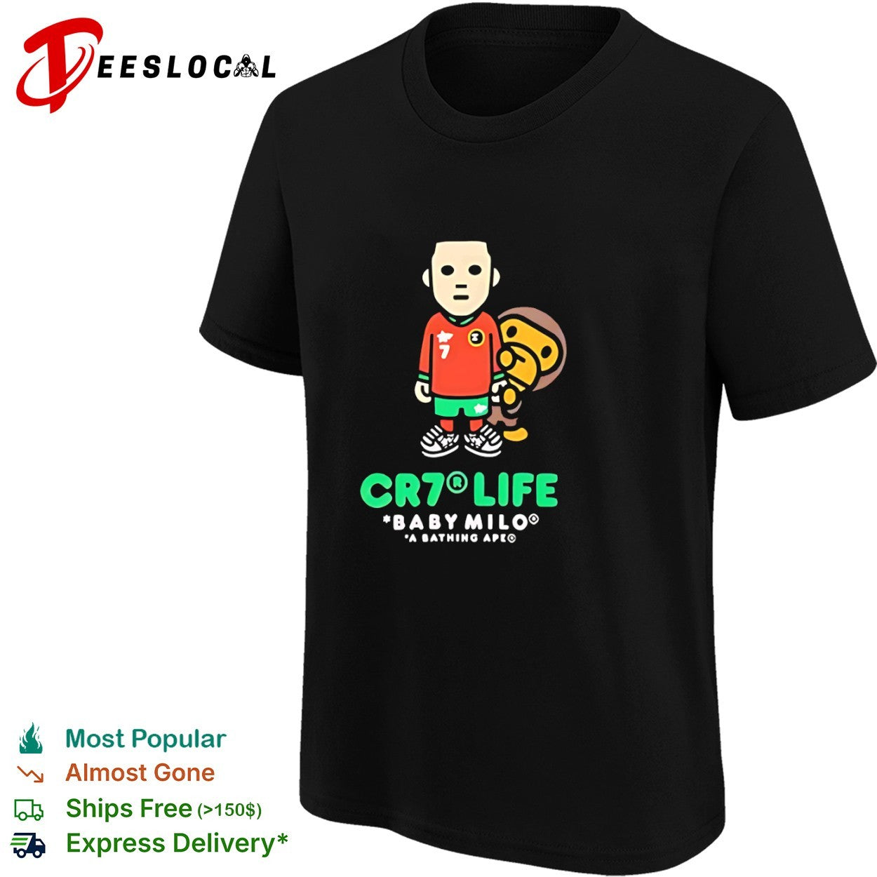 Cristiano Ronaldo Portugal National Team CR7 shirt