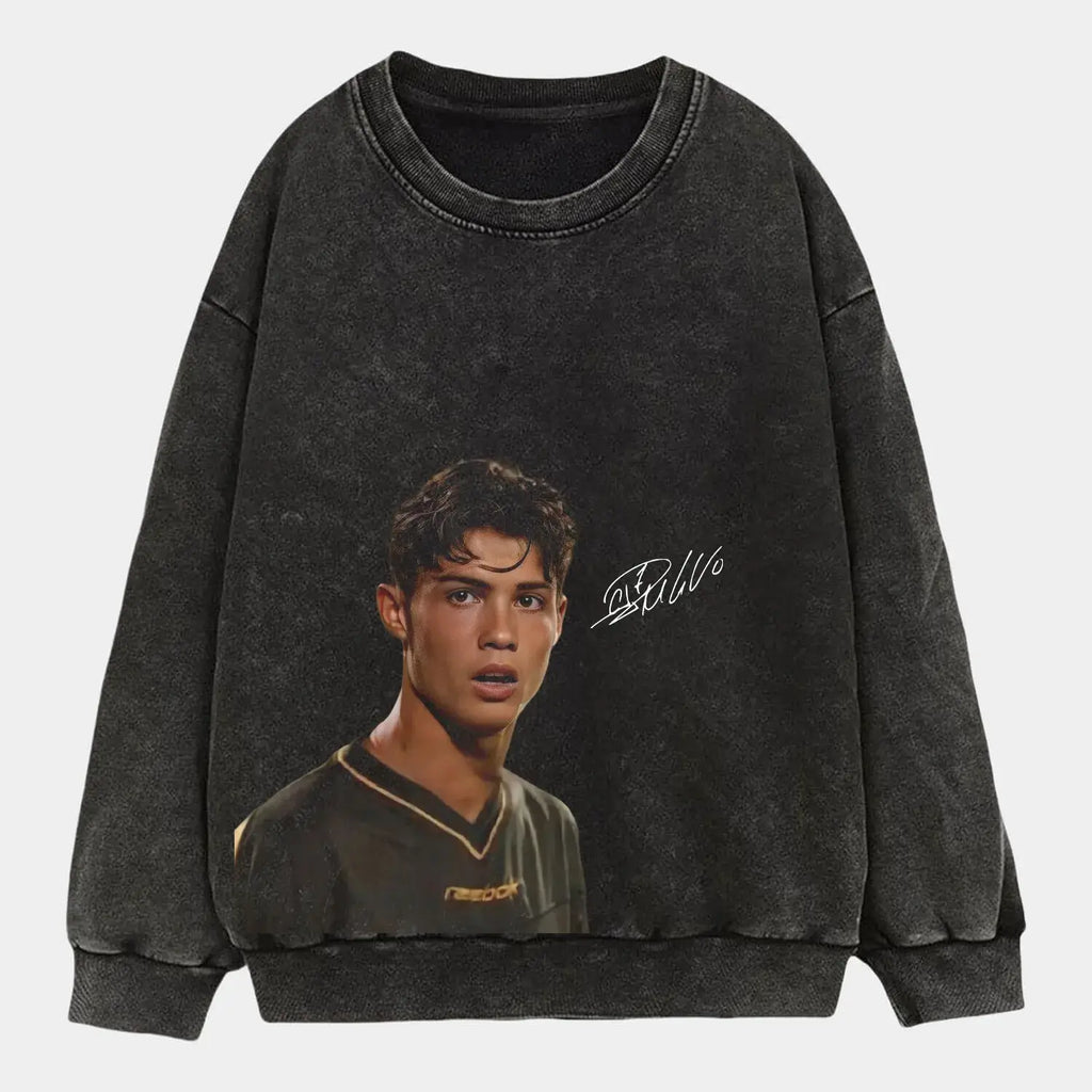 Cristiano Ronaldo Youth Tee Hoodie, Sweatshirt | CiraTrend.com (Image 3)