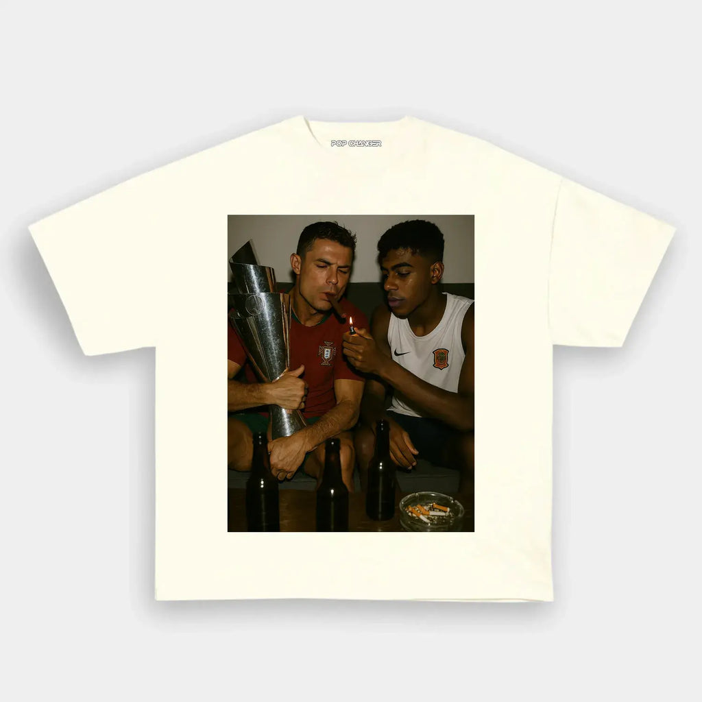 Cristiano Ronaldo & LAMINE YAMAL Tee Hoodie, Sweatshirt | CiraTrend.com (Image 4)