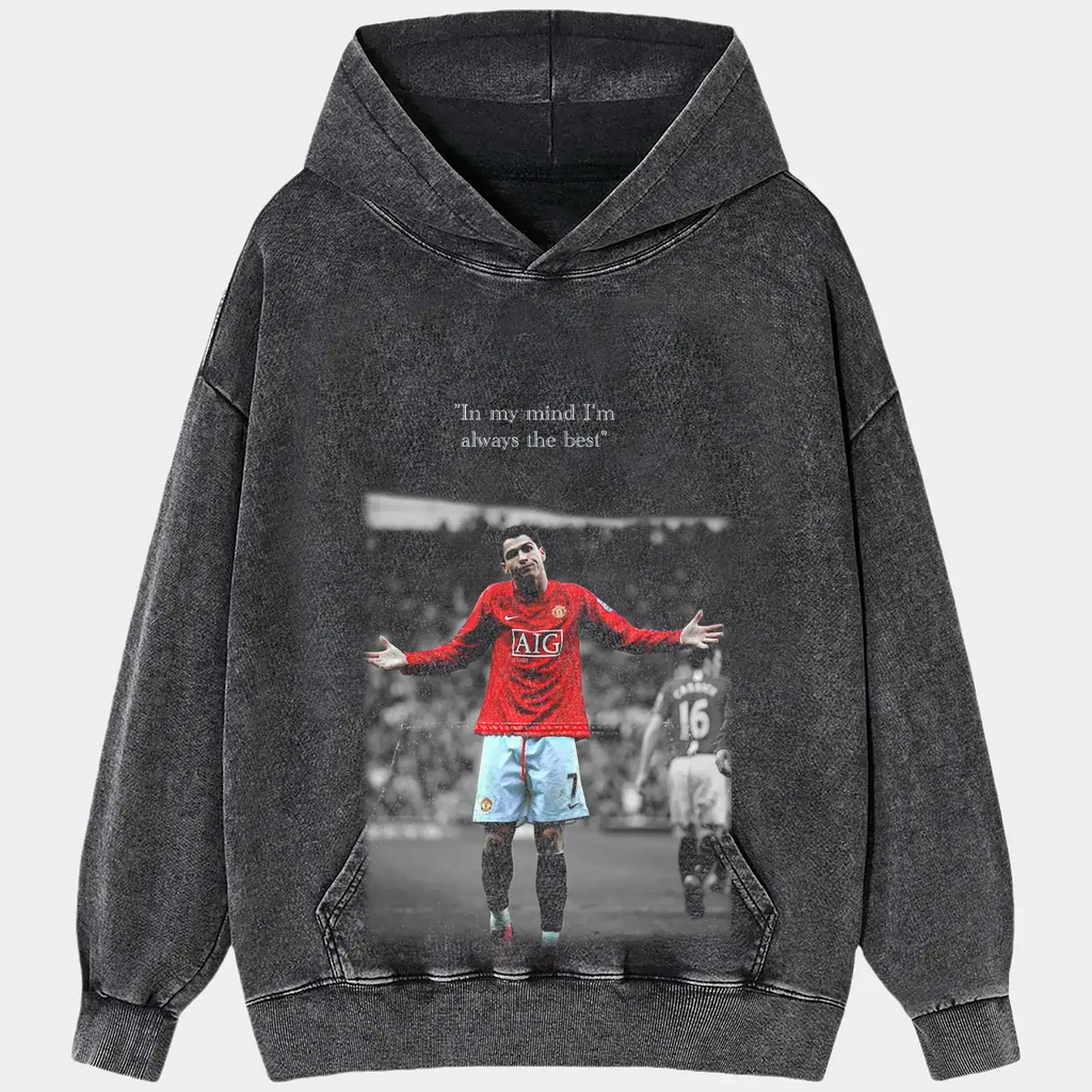 Cristiano Ronaldo Ã¢â‚¬â€Ã¢â‚¬â€I am the best Tee Hoodie, Sweatshirt | CiraTrend.com (Image 2)
