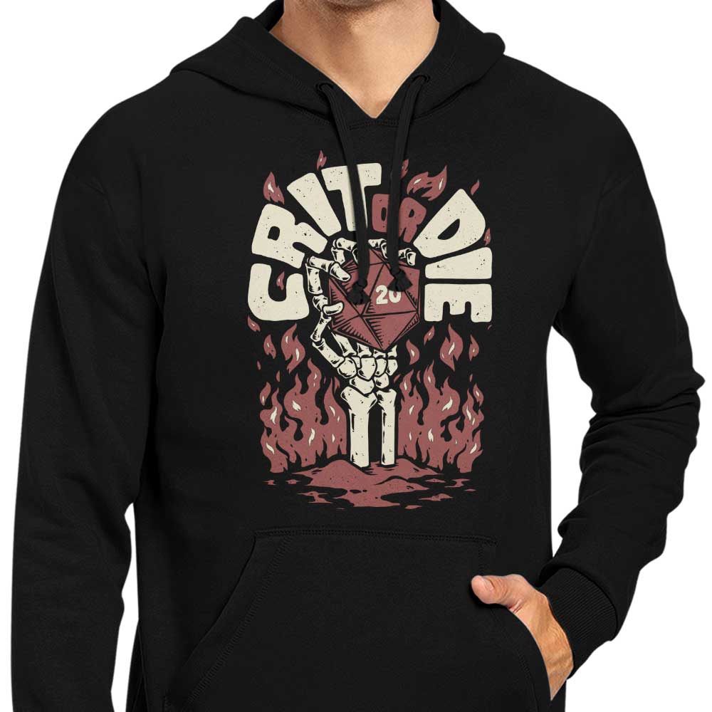 Crit or Die - Hoodie T-Shirts, Sweatshirt | CiraTrend.com (Image 4)