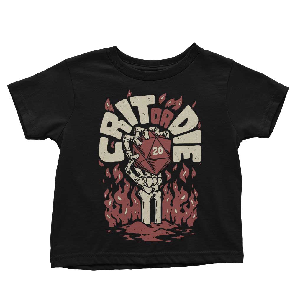 Crit or Die - Youth Apparel T-Shirts, Hoodie, Sweatshirt | CiraTrend.com (Image 5)
