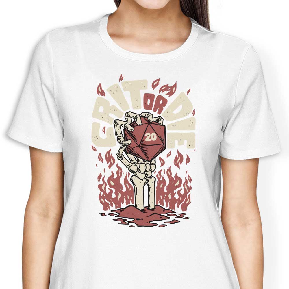 Crit or Die - Women's Apparel T-Shirts, Hoodie, Sweatshirt | CiraTrend.com (Image 4)
