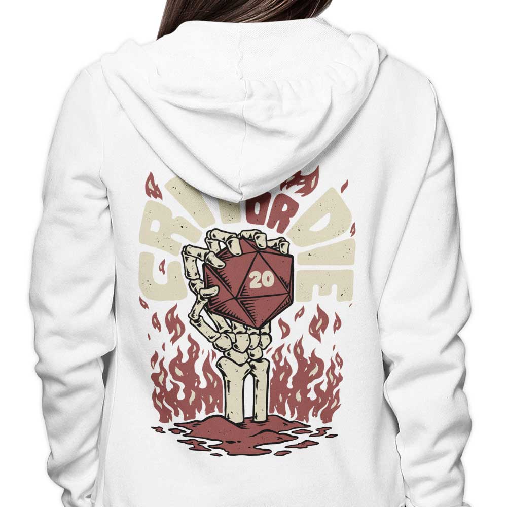 Crit or Die - Hoodie T-Shirts, Sweatshirt | CiraTrend.com (Image 3)