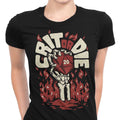Crit or Die - Women's Apparel T-Shirts, Hoodie, Sweatshirt | CiraTrend.com (Image 1)
