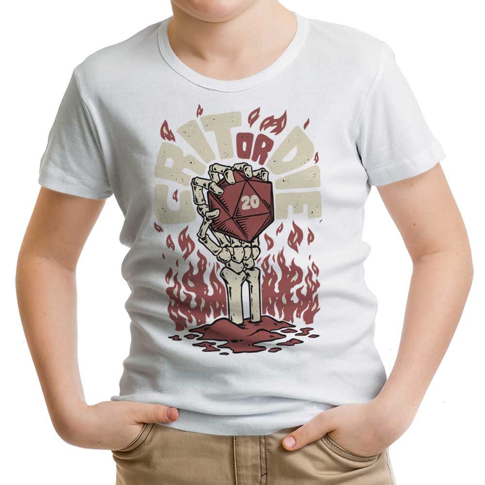 Crit or Die - Youth Apparel T-Shirts, Hoodie, Sweatshirt | CiraTrend.com (Image 3)