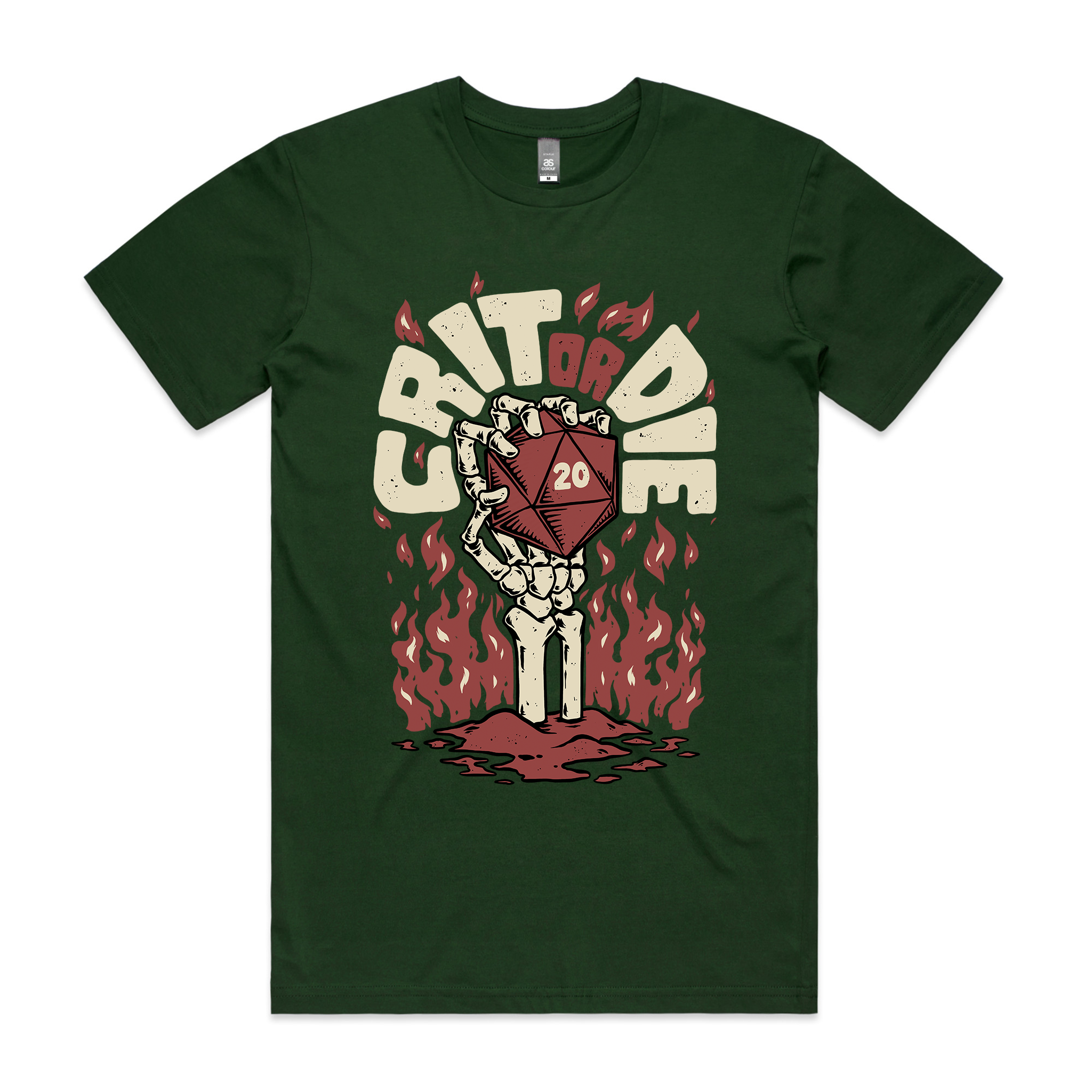 Crit Or Die Tee Hoodie, Sweatshirt | CiraTrend.com (Image 3)