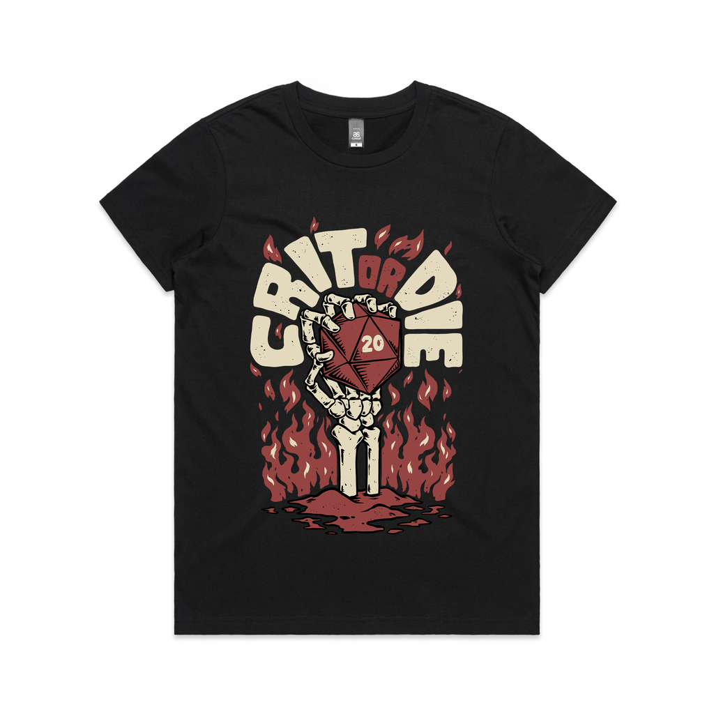 Crit Or Die Tee Hoodie, Sweatshirt | CiraTrend.com (Image 4)