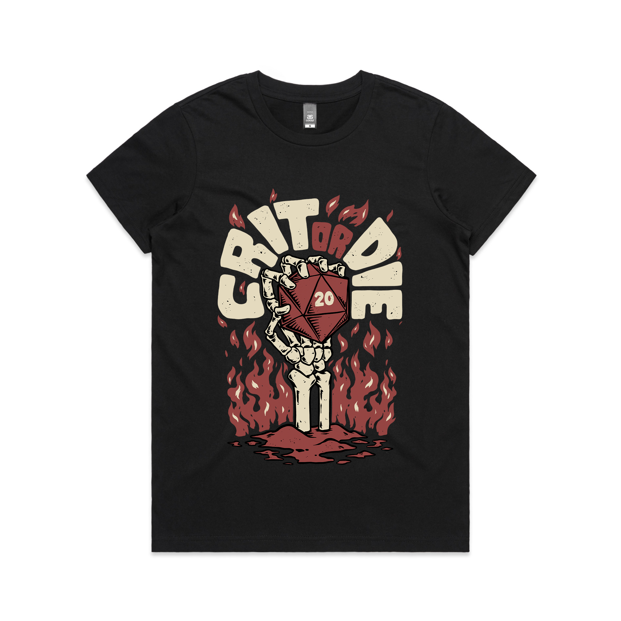 Crit Or Die Tee Hoodie, Sweatshirt | CiraTrend.com (Image 4)