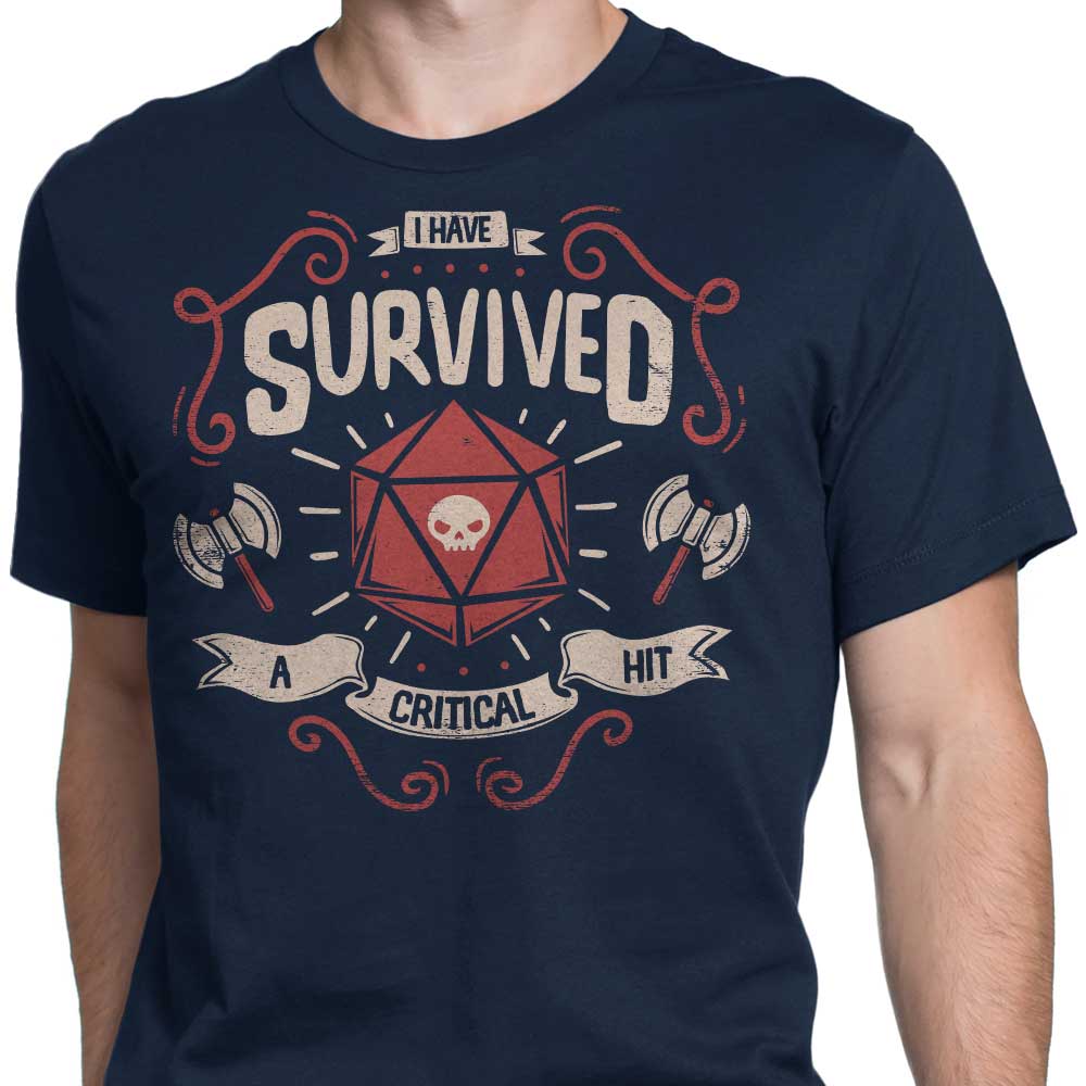 Critical Hit Survivor T-Shirts, Hoodie, Sweatshirt