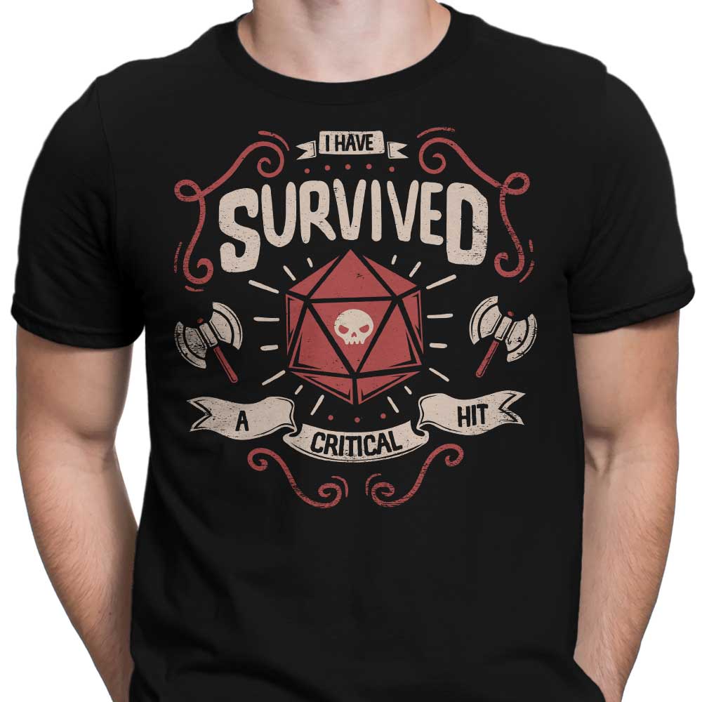 Critical Hit Survivor T-Shirts, Hoodie, Sweatshirt