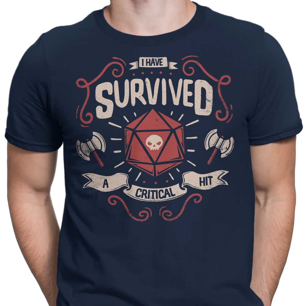 Critical Hit Survivor T-Shirts, Hoodie, Sweatshirt