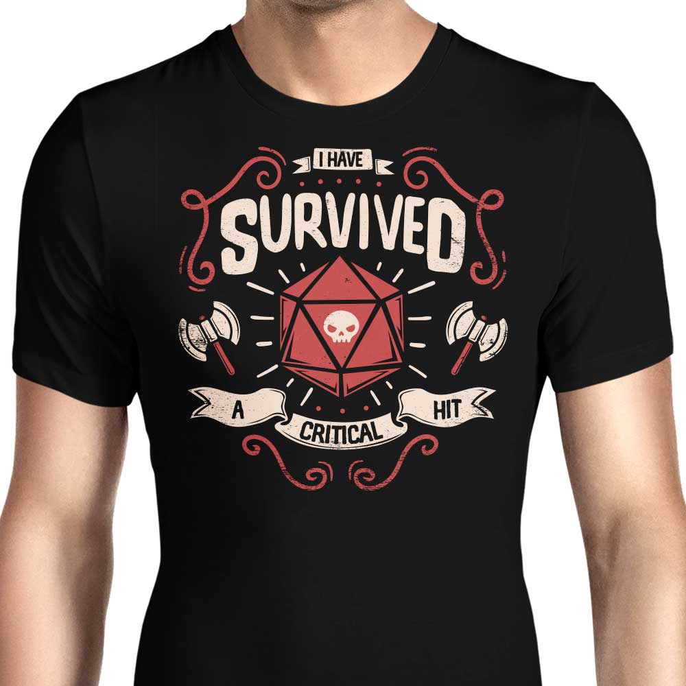 Critical Hit Survivor T-Shirts, Hoodie, Sweatshirt