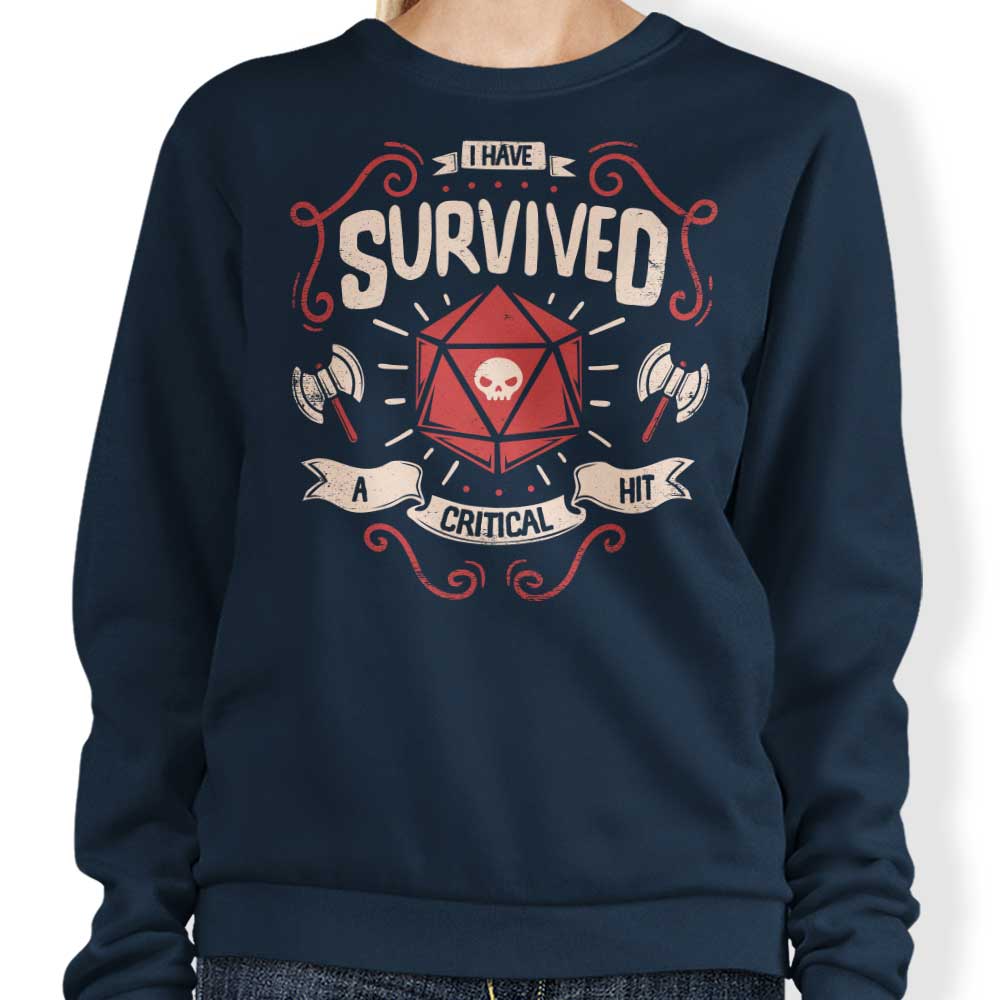 Critical Hit Survivor T-Shirts, Hoodie, Sweatshirt