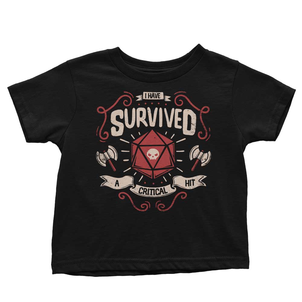 Critical Hit Survivor T-Shirts, Hoodie, Sweatshirt