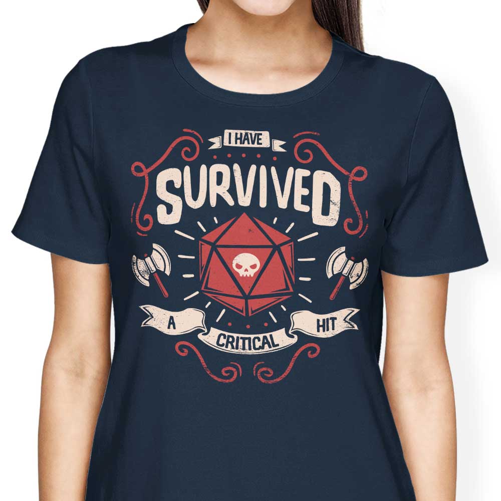 Critical Hit Survivor T-Shirts, Hoodie, Sweatshirt