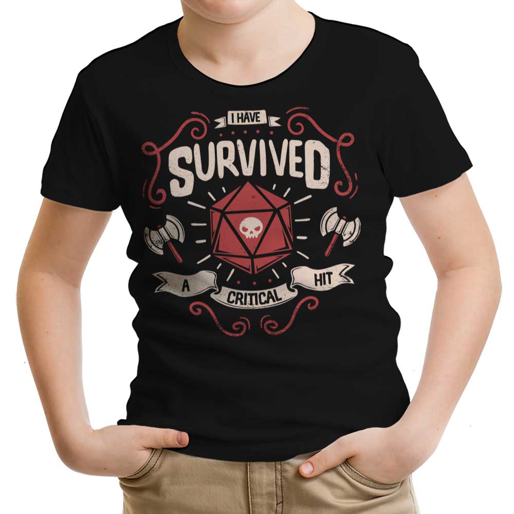 Critical Hit Survivor T-Shirts, Hoodie, Sweatshirt