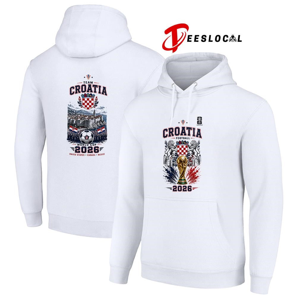 Croatia World Cup trophy graphic shirt
