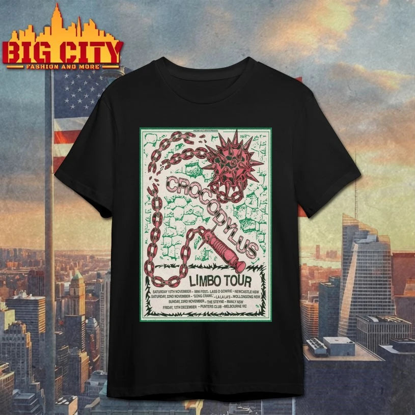 Crocodylus Limbo Tour 25 Poster shirt