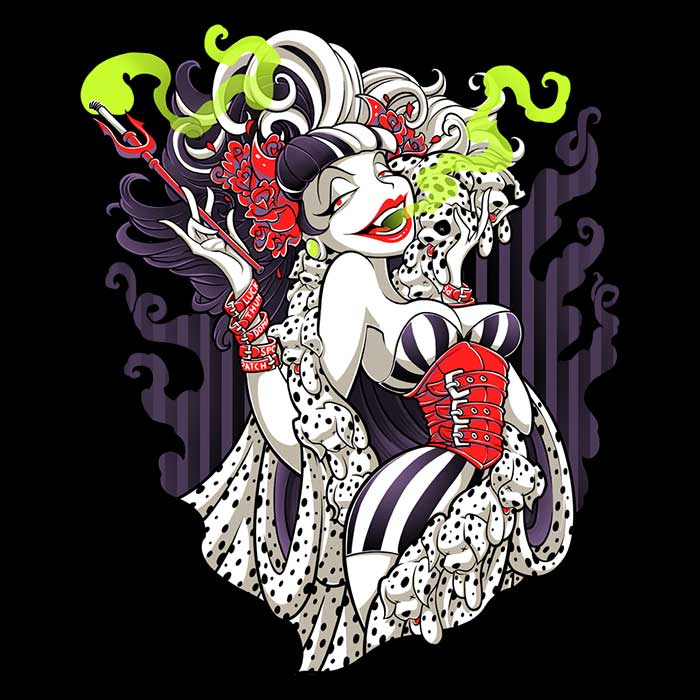 Cruella de Mon - Men's Apparel T-Shirts, Hoodie, Sweatshirt | CiraTrend.com (Image 2)