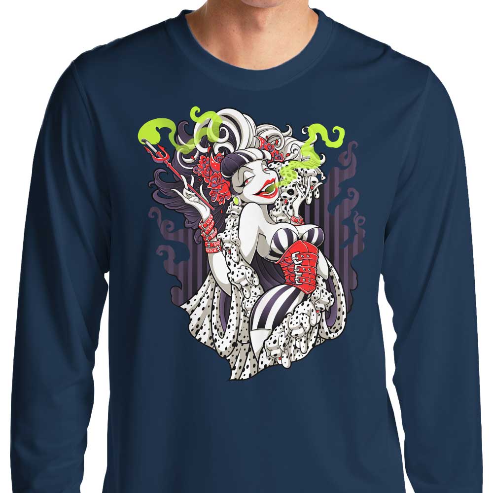 Cruella de Mon - Long Sleeve T-Shirt Hoodie, Sweatshirt | CiraTrend.com (Image 3)