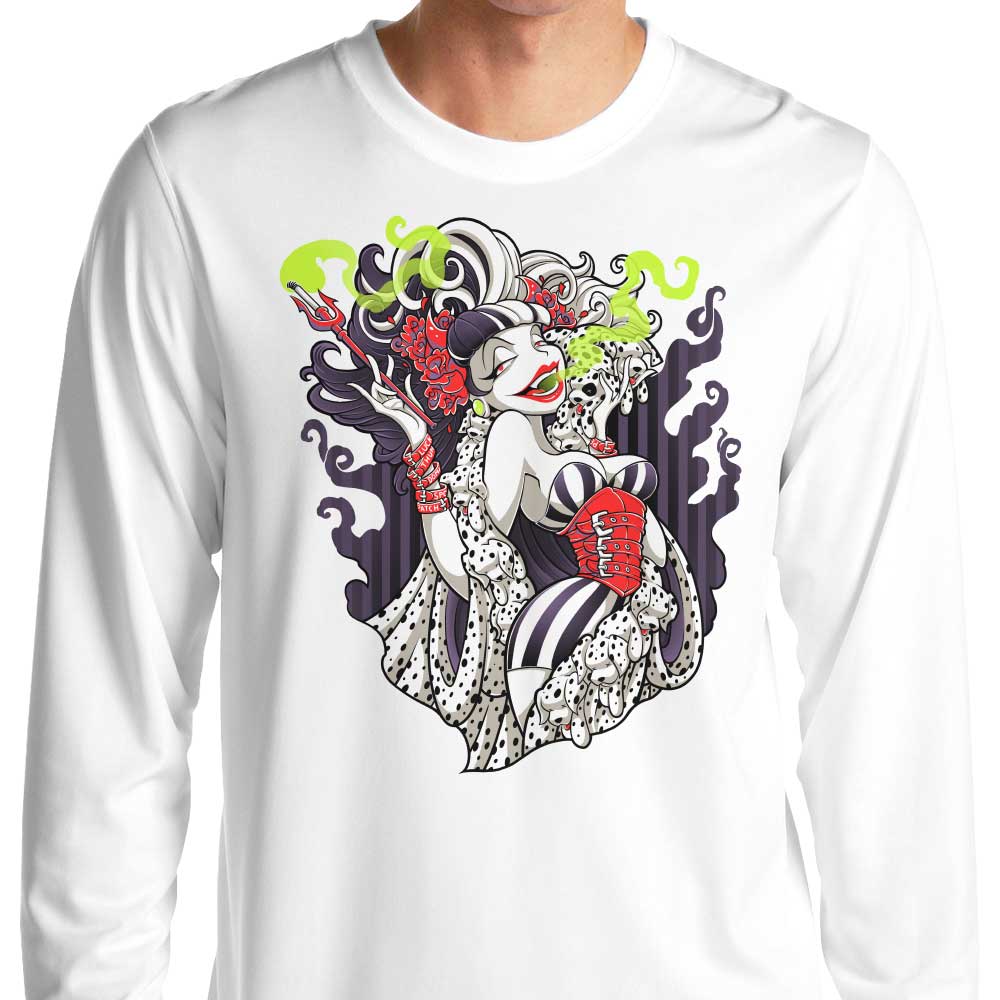 Cruella de Mon - Long Sleeve T-Shirt Hoodie, Sweatshirt | CiraTrend.com (Image 4)