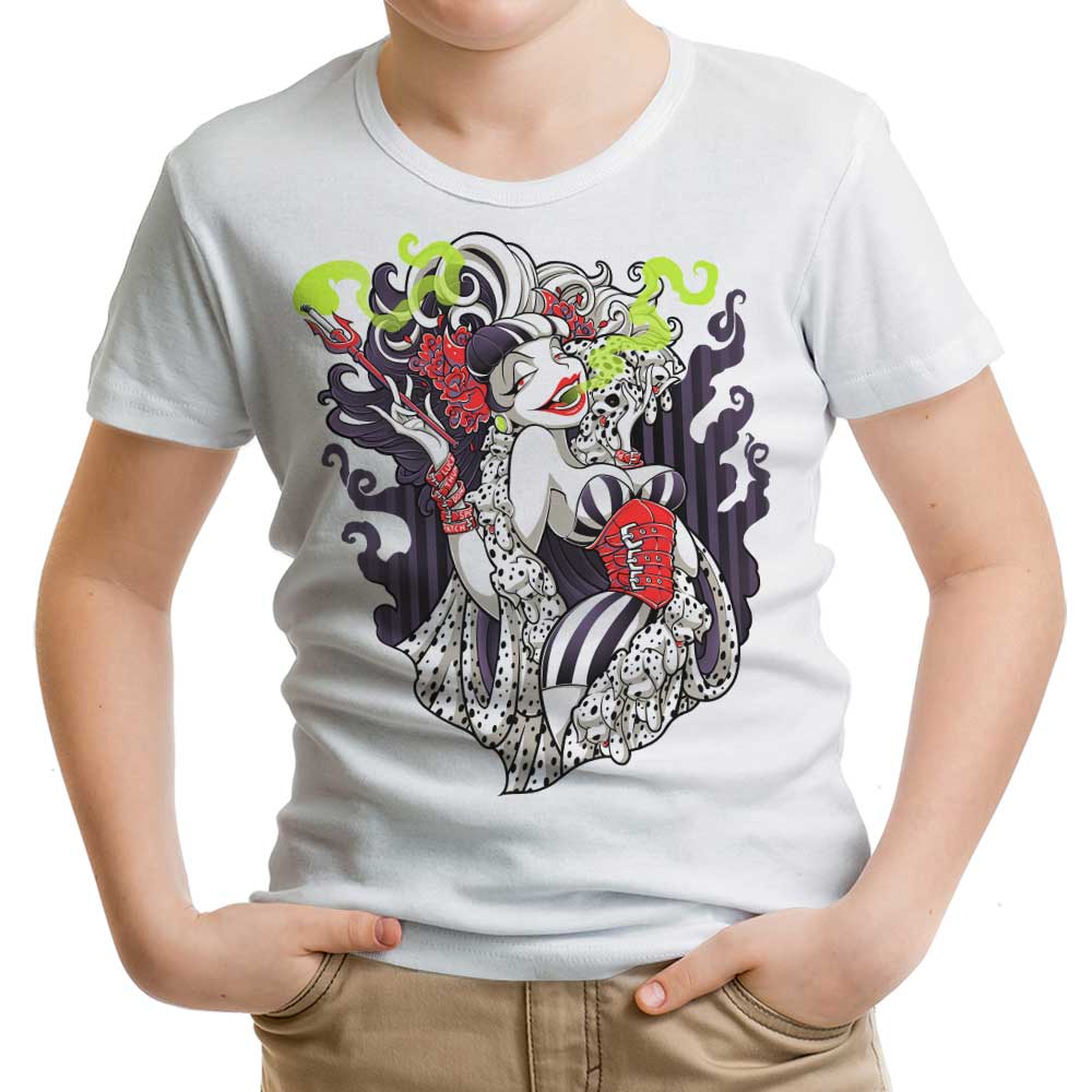 Cruella de Mon - Youth Apparel T-Shirts, Hoodie, Sweatshirt | CiraTrend.com (Image 4)