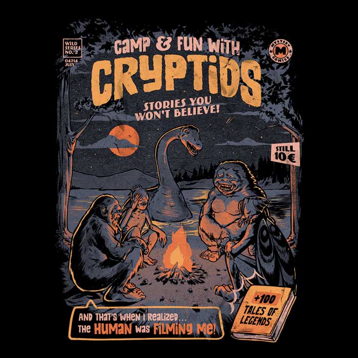 Cryptids Camp - Sweatshirt T-Shirts, Hoodie | CiraTrend.com (Image 2)