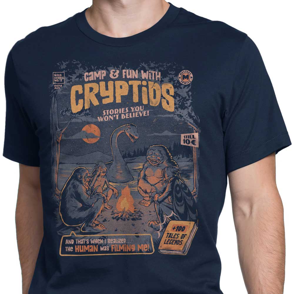Cryptids Camp - Men's Apparel T-Shirts, Hoodie, Sweatshirt | CiraTrend.com (Image 4)