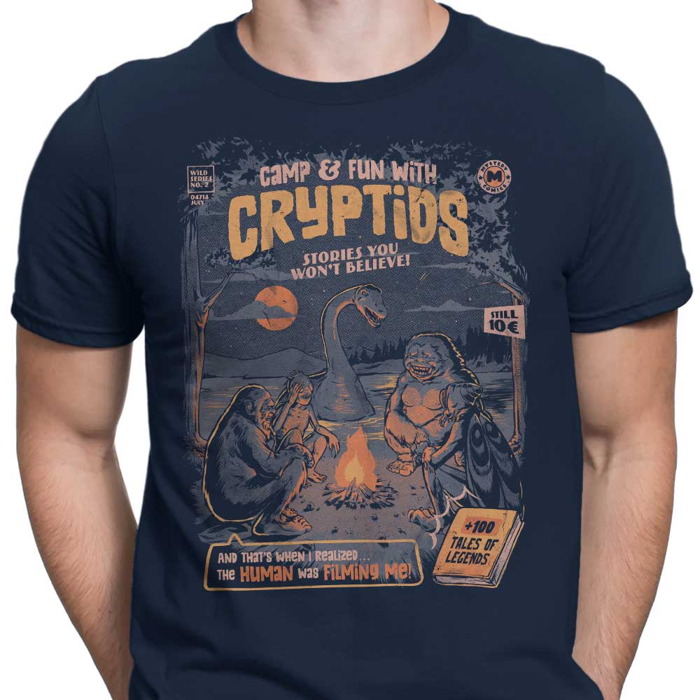 Cryptids Camp - Men's Apparel T-Shirts, Hoodie, Sweatshirt | CiraTrend.com (Image 5)