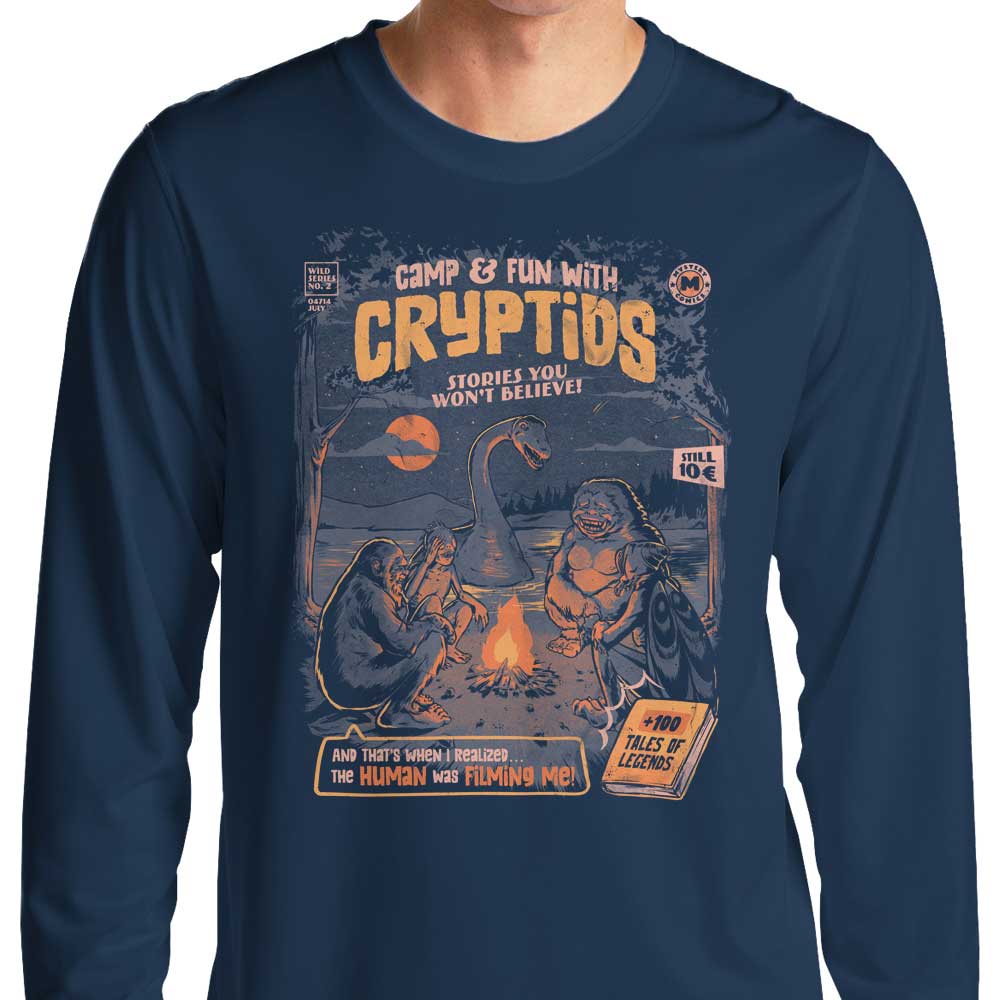 Cryptids Camp - Long Sleeve T-Shirt Hoodie, Sweatshirt | CiraTrend.com (Image 3)