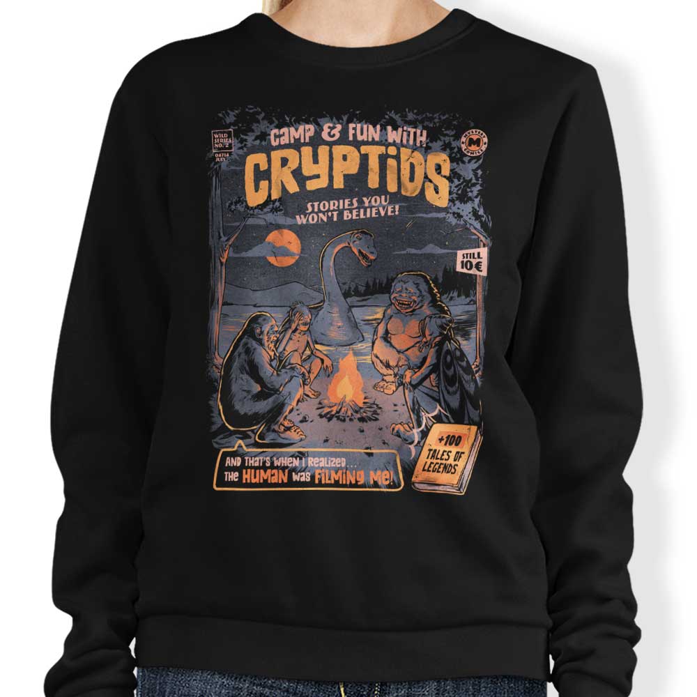 Cryptids Camp - Sweatshirt T-Shirts, Hoodie | CiraTrend.com (Image 1)