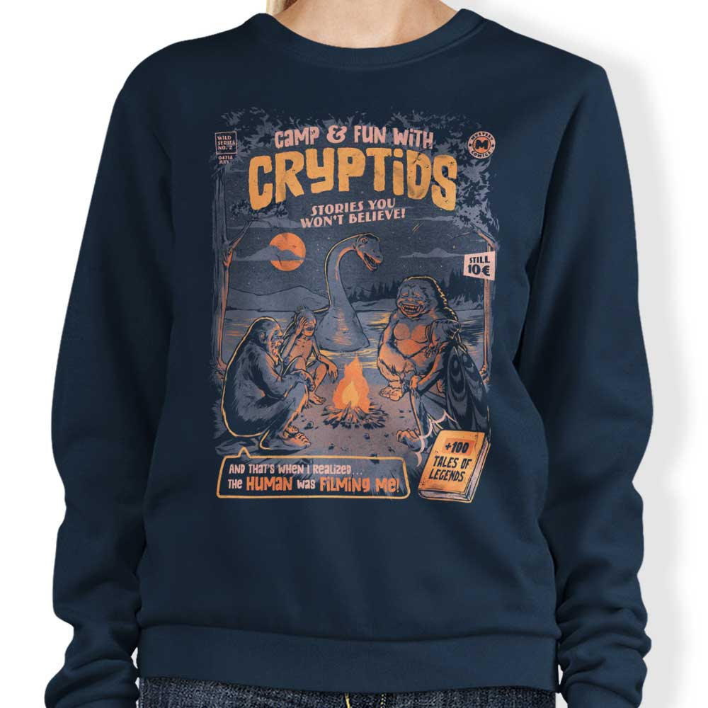 Cryptids Camp - Sweatshirt T-Shirts, Hoodie | CiraTrend.com (Image 3)