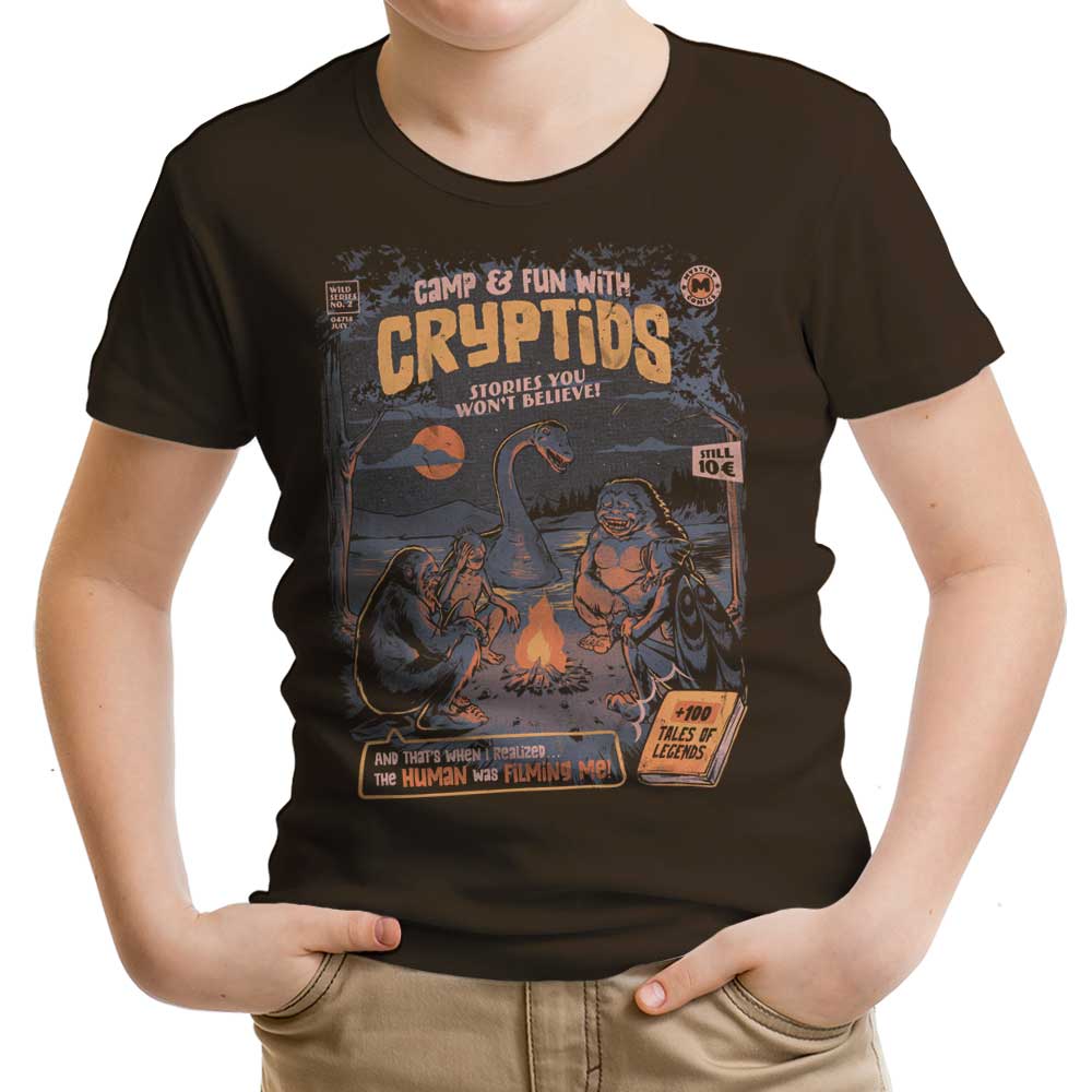 Cryptids Camp - Youth Apparel T-Shirts, Hoodie, Sweatshirt | CiraTrend.com (Image 3)