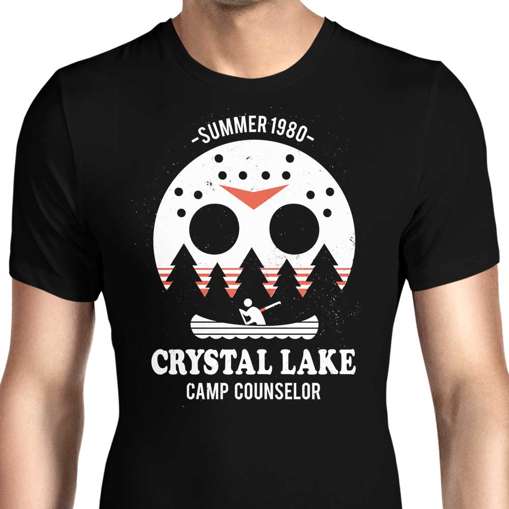 Crystal Lake Camp Counselor - Men's Apparel T-Shirts, Hoodie, Sweatshirt | CiraTrend.com (Image 1)