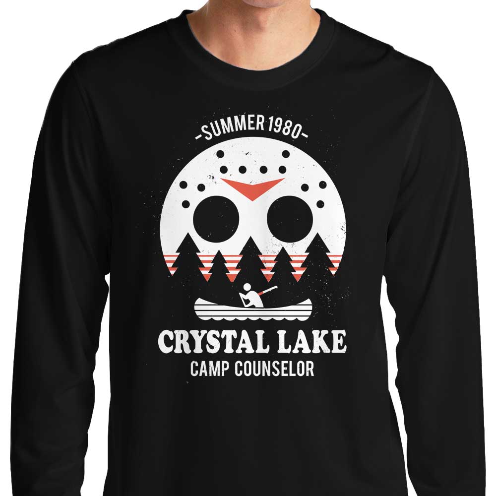 Crystal Lake Camp Counselor - Long Sleeve T-Shirt Hoodie, Sweatshirt | CiraTrend.com (Image 1)