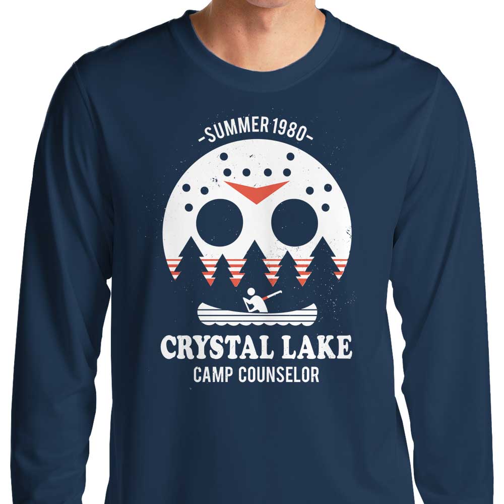 Crystal Lake Camp Counselor - Long Sleeve T-Shirt Hoodie, Sweatshirt | CiraTrend.com (Image 3)