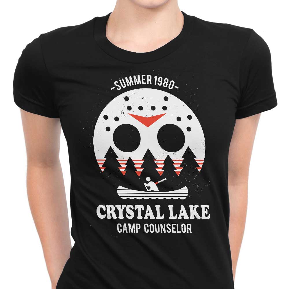 Crystal Lake Camp Counselor - Women's Apparel T-Shirts, Hoodie, Sweatshirt | CiraTrend.com (Image 1)