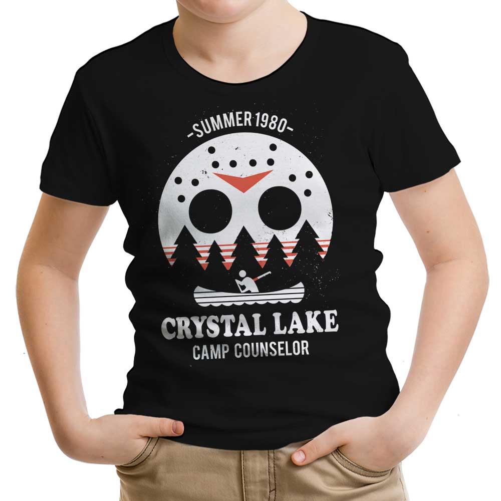 Crystal Lake Camp Counselor - Youth Apparel T-Shirts, Hoodie, Sweatshirt | CiraTrend.com (Image 1)