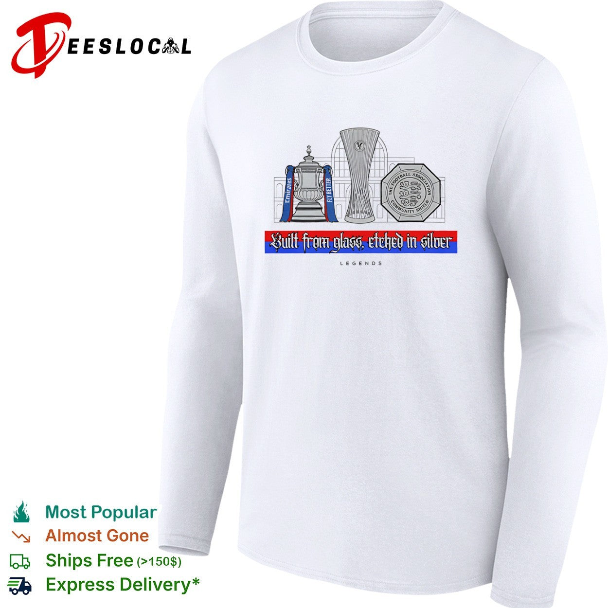 Crystal Palace Football Association Emirates FA Cup shirt