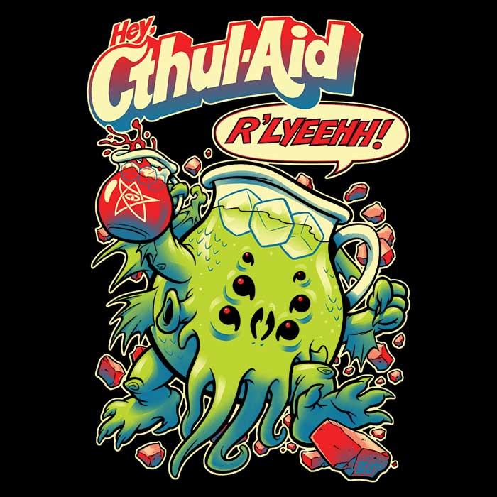 Cthul-Aid - Hoodie T-Shirts, Sweatshirt | CiraTrend.com (Image 2)