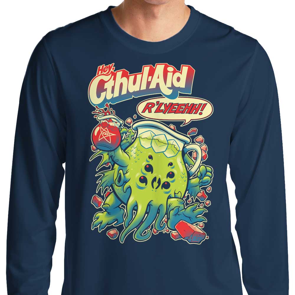 Cthul-Aid - Long Sleeve T-Shirt Hoodie, Sweatshirt | CiraTrend.com (Image 3)