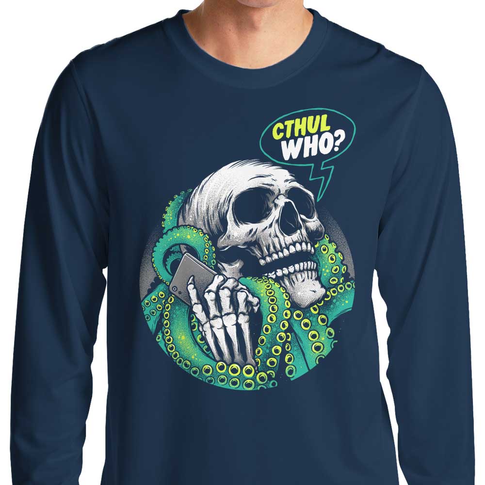 Cthul-Who - Long Sleeve T-Shirt Hoodie, Sweatshirt | CiraTrend.com (Image 3)