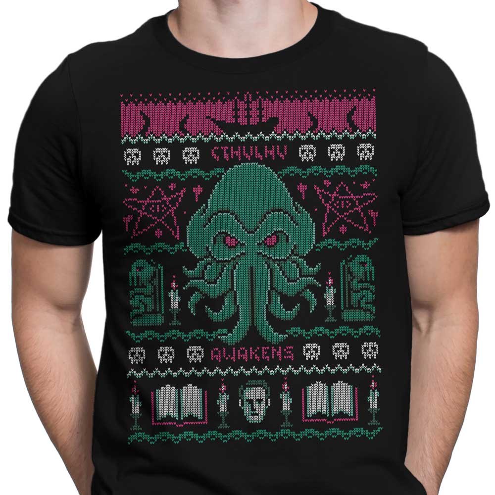 Cthulhu Awakens Sweater - Men's Apparel T-Shirts, Hoodie, Sweatshirt | CiraTrend.com (Image 2)