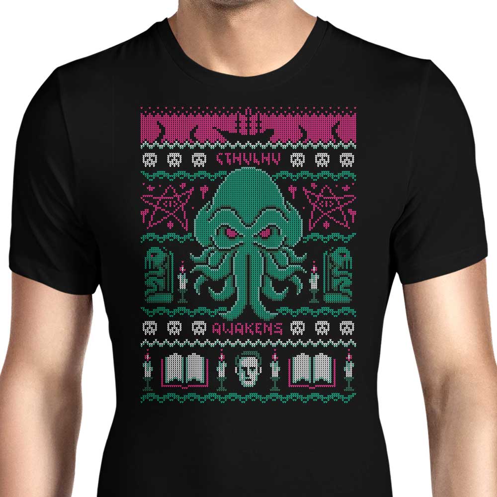 Cthulhu Awakens Sweater - Men's Apparel T-Shirts, Hoodie, Sweatshirt | CiraTrend.com (Image 1)