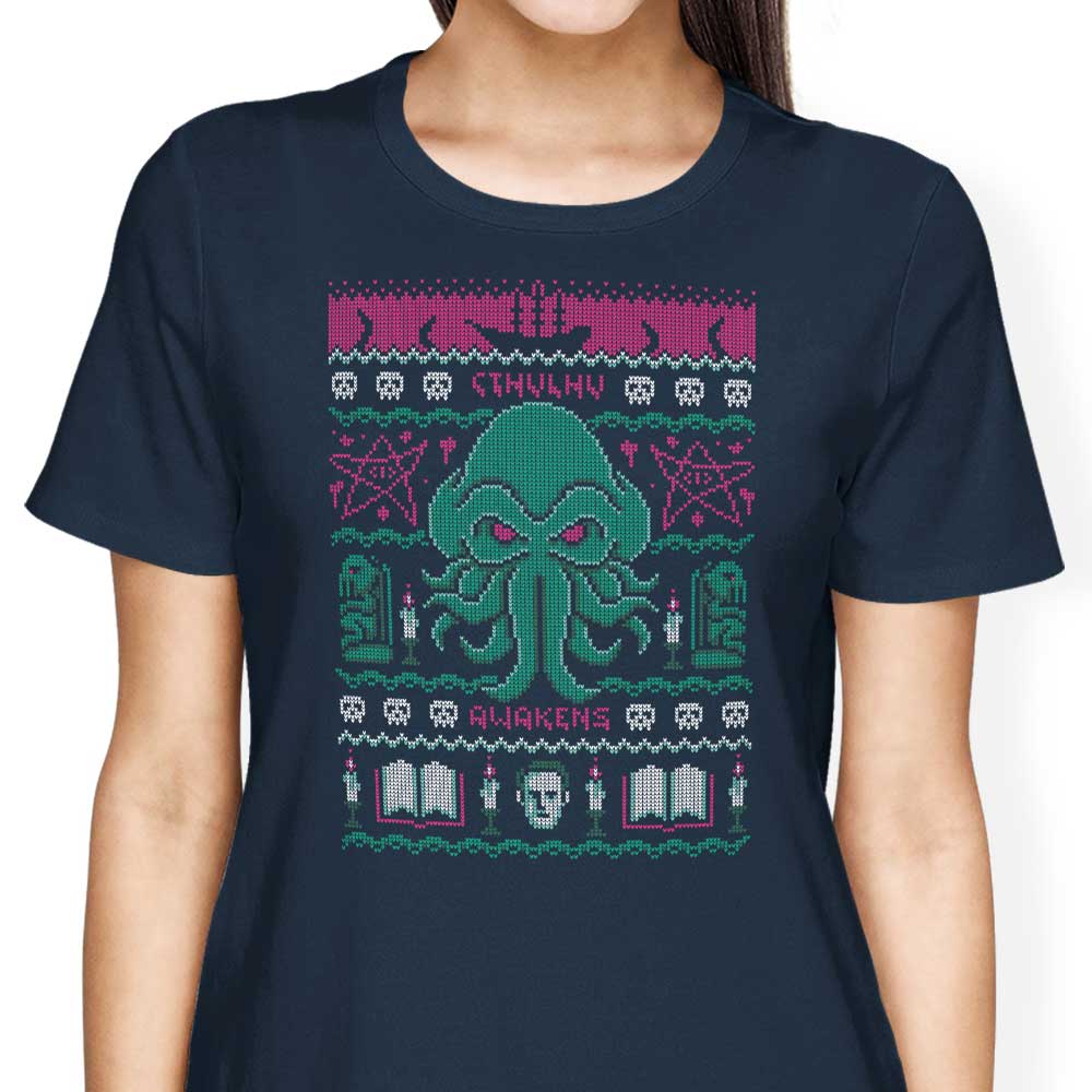 Cthulhu Awakens Sweater - Women's Apparel T-Shirts, Hoodie, Sweatshirt | CiraTrend.com (Image 4)