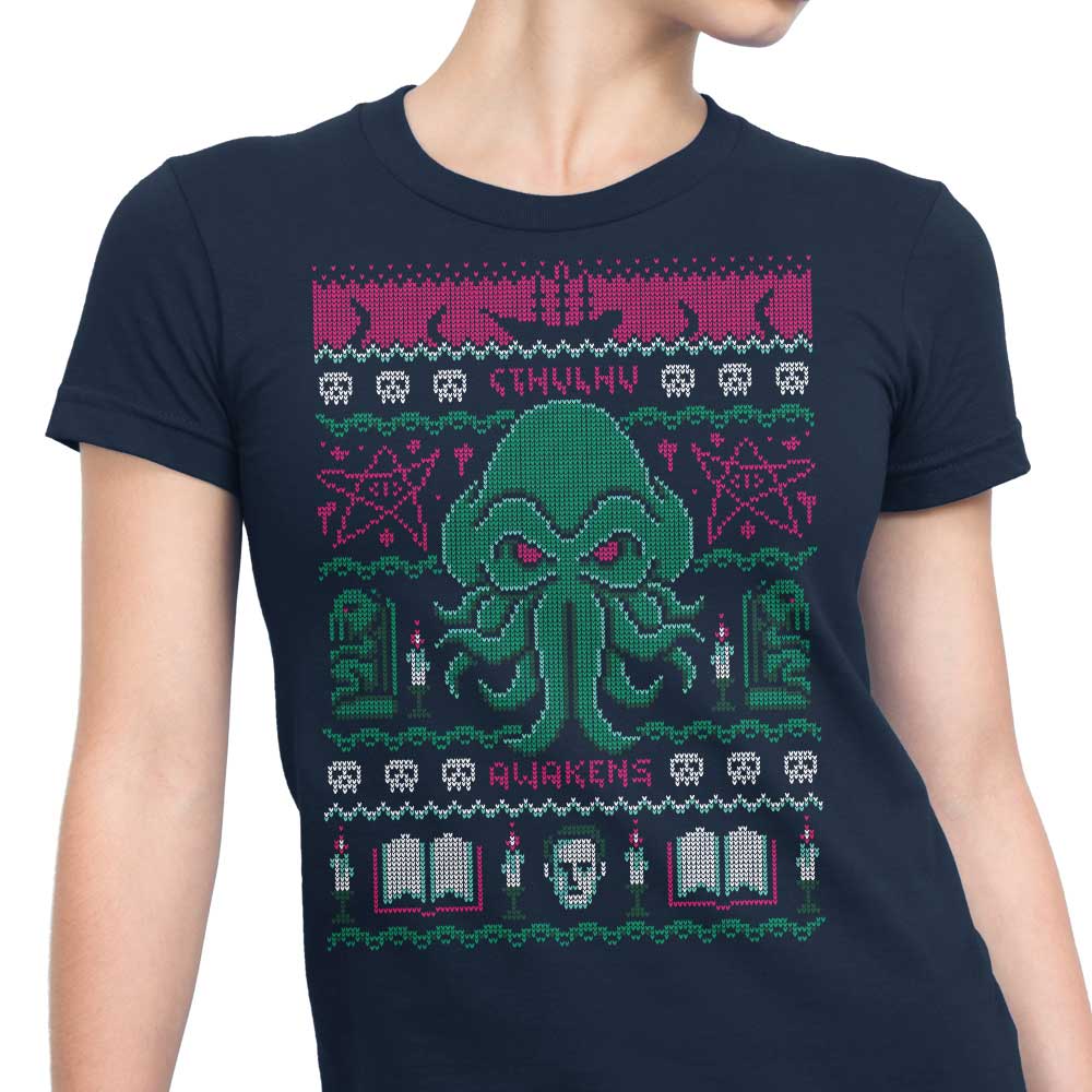Cthulhu Awakens Sweater - Women's Apparel T-Shirts, Hoodie, Sweatshirt | CiraTrend.com (Image 5)