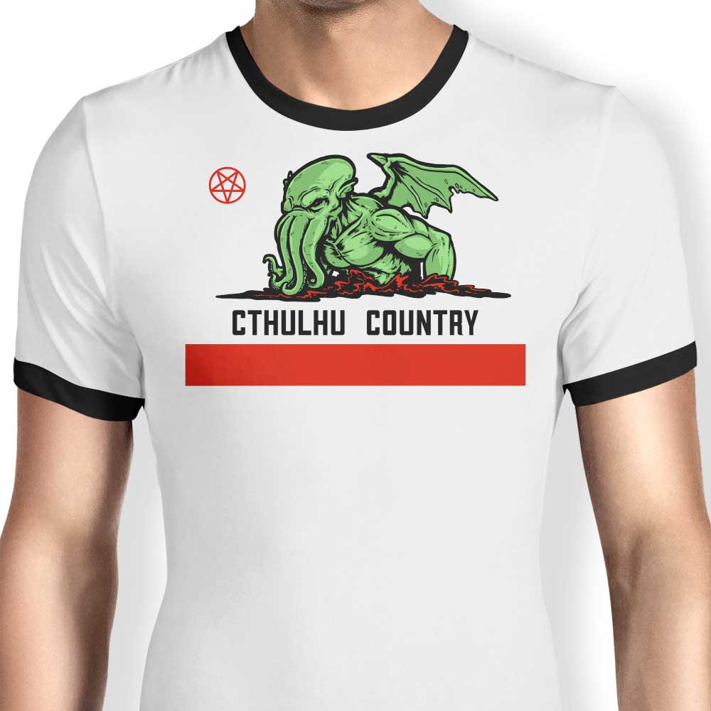 Cthulhu Country - Ringer T-Shirt Hoodie, Sweatshirt | CiraTrend.com (Image 1)