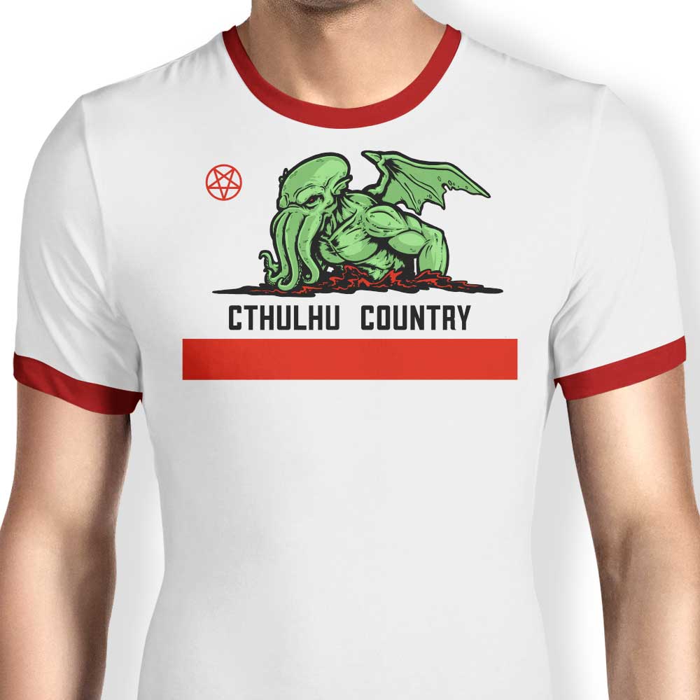 Cthulhu Country - Ringer T-Shirt Hoodie, Sweatshirt | CiraTrend.com (Image 3)