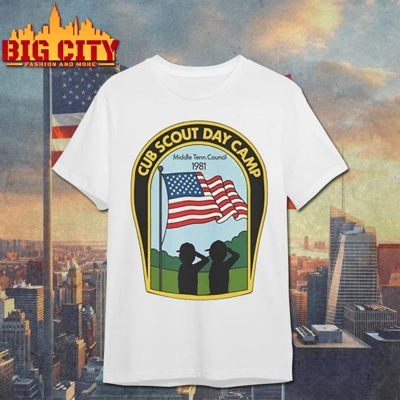 Cub Scout Day Camp Middle Tennessee Council 1981shirt